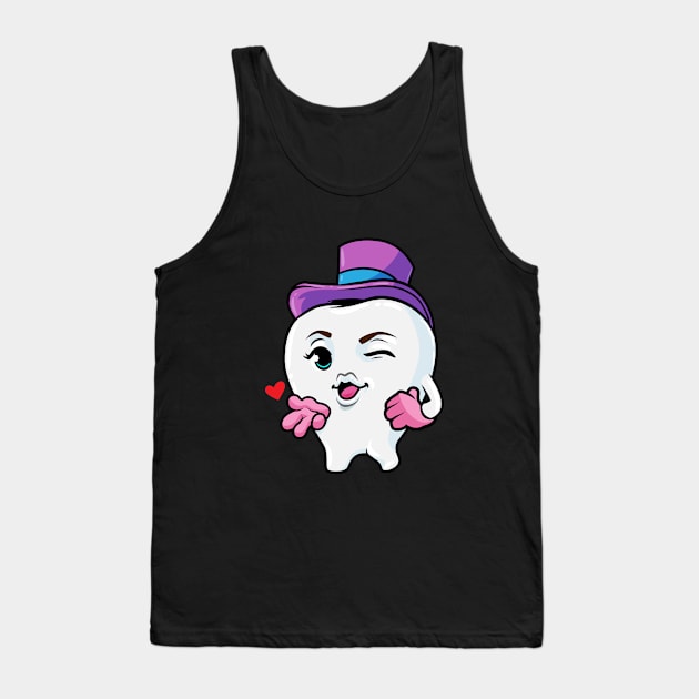 Dentist Dental Treatment Dentistry Doctor Gift Tank Top by bigD